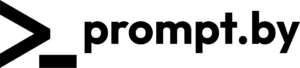 Логотип prompt.by — искусственный интеллект для бизнеса